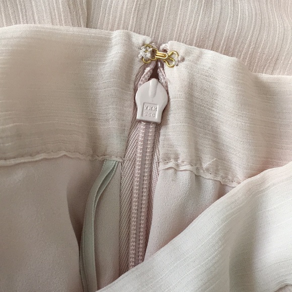 Aritzia Little Moon Pink Midi Pleated Peony Skirt - Picture 10 of 11